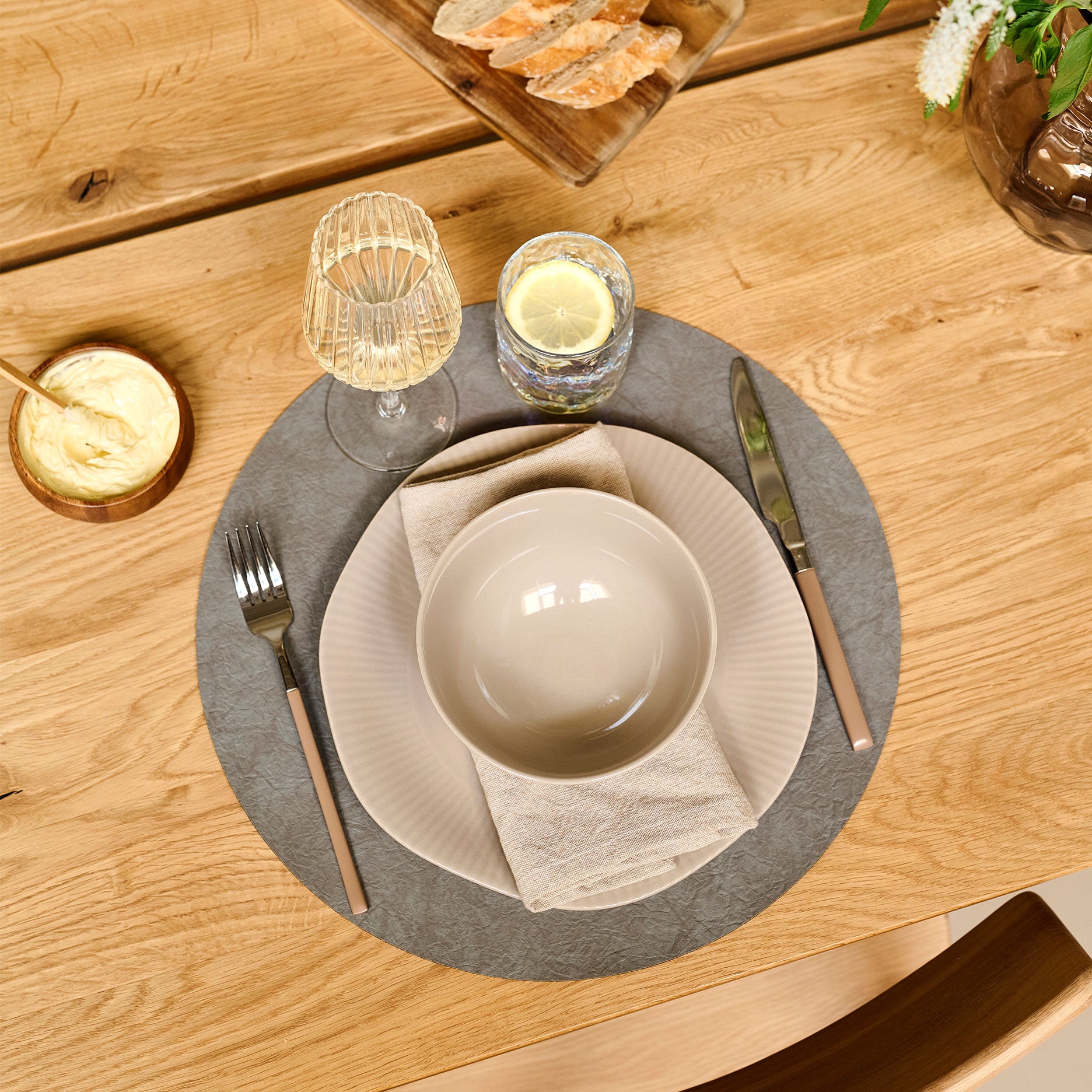 Glasgow wendbares Tischset D38 cm